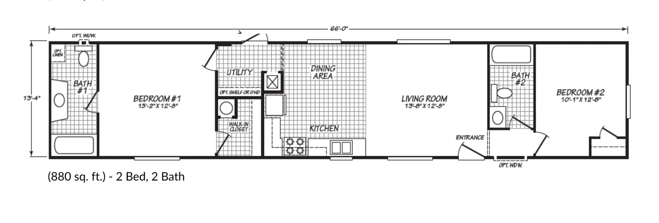 Timberline 14x66